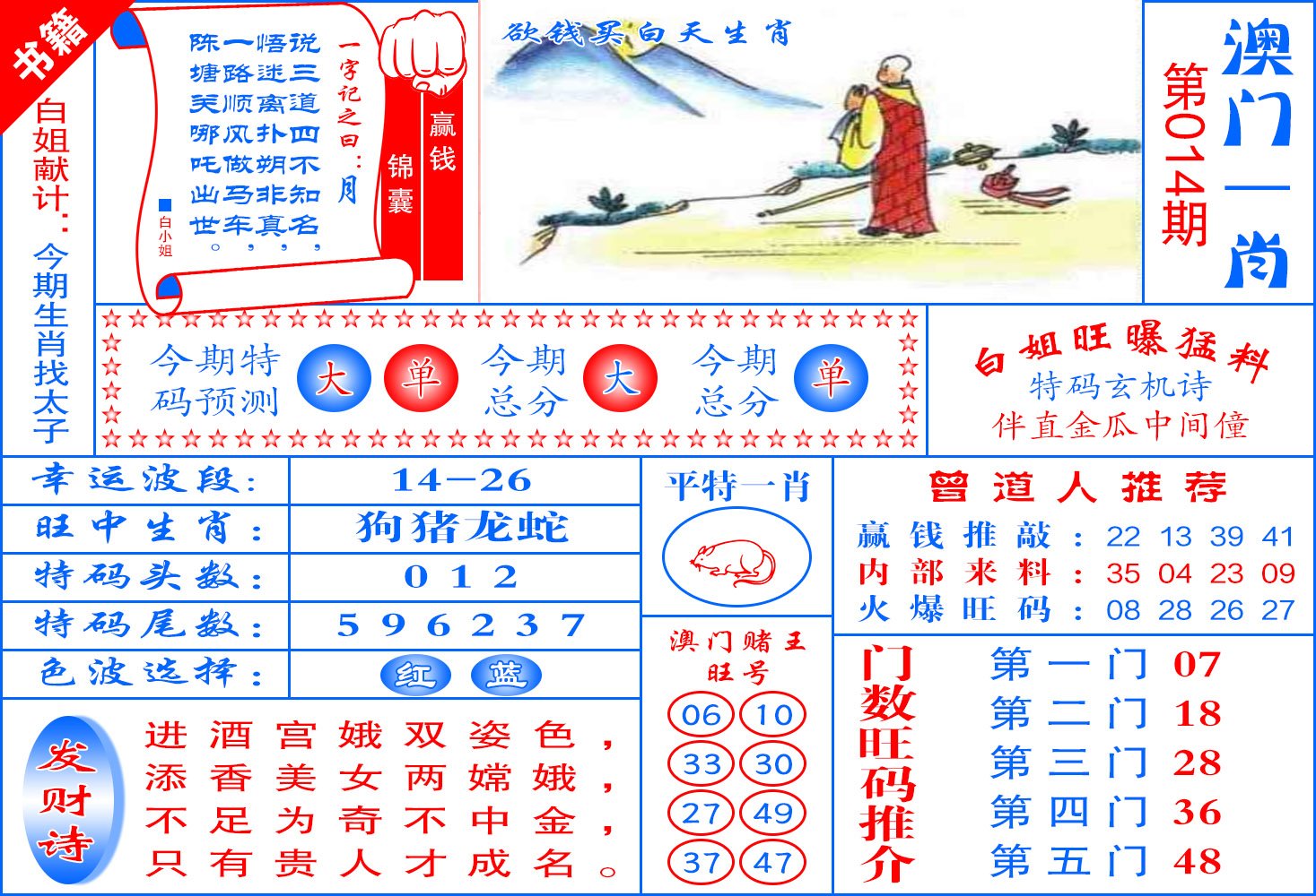 014期澳门东北虎[图]