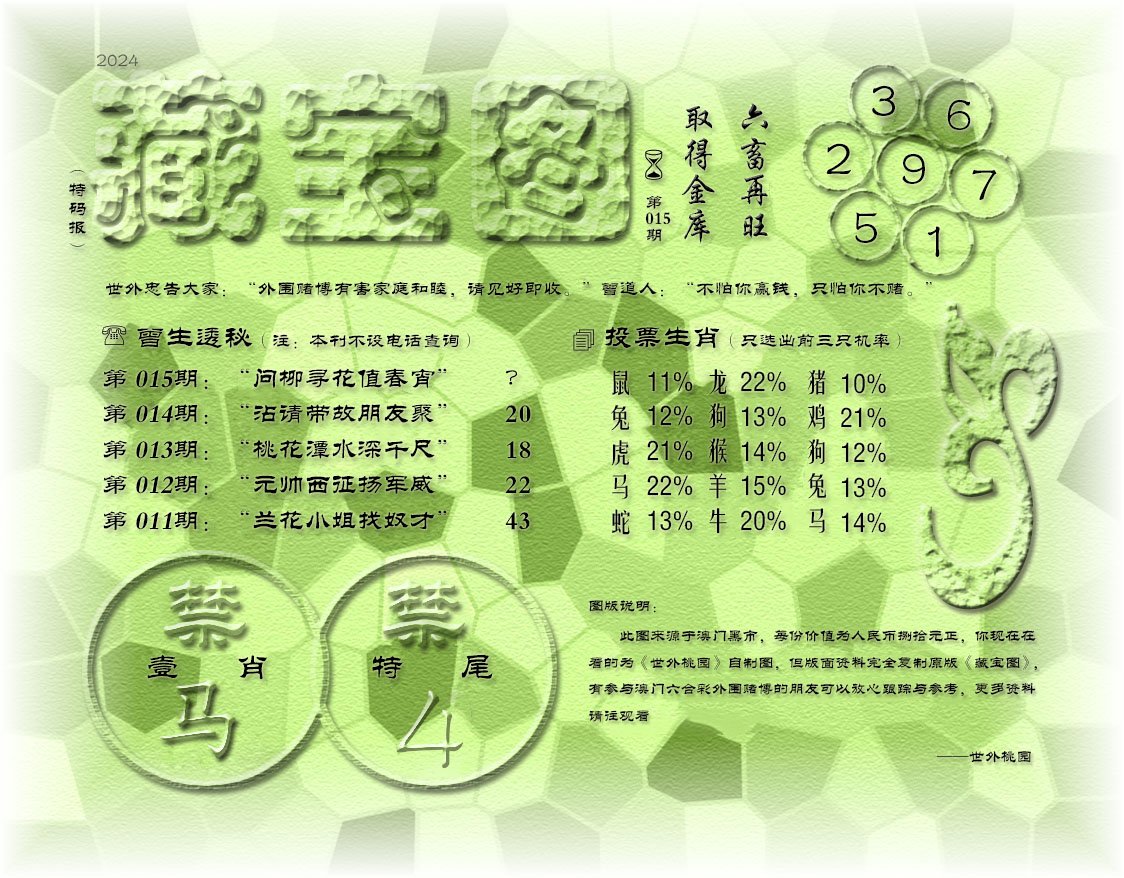 015期老《藏宝图》[图]