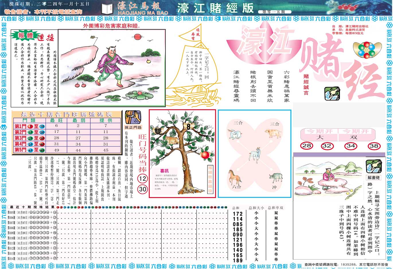 015期濠江赌经A[图]