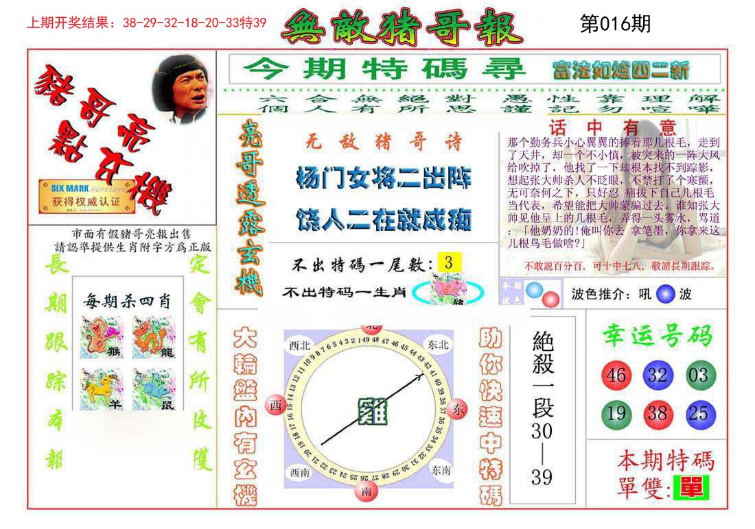 016期无敌猪哥[图]