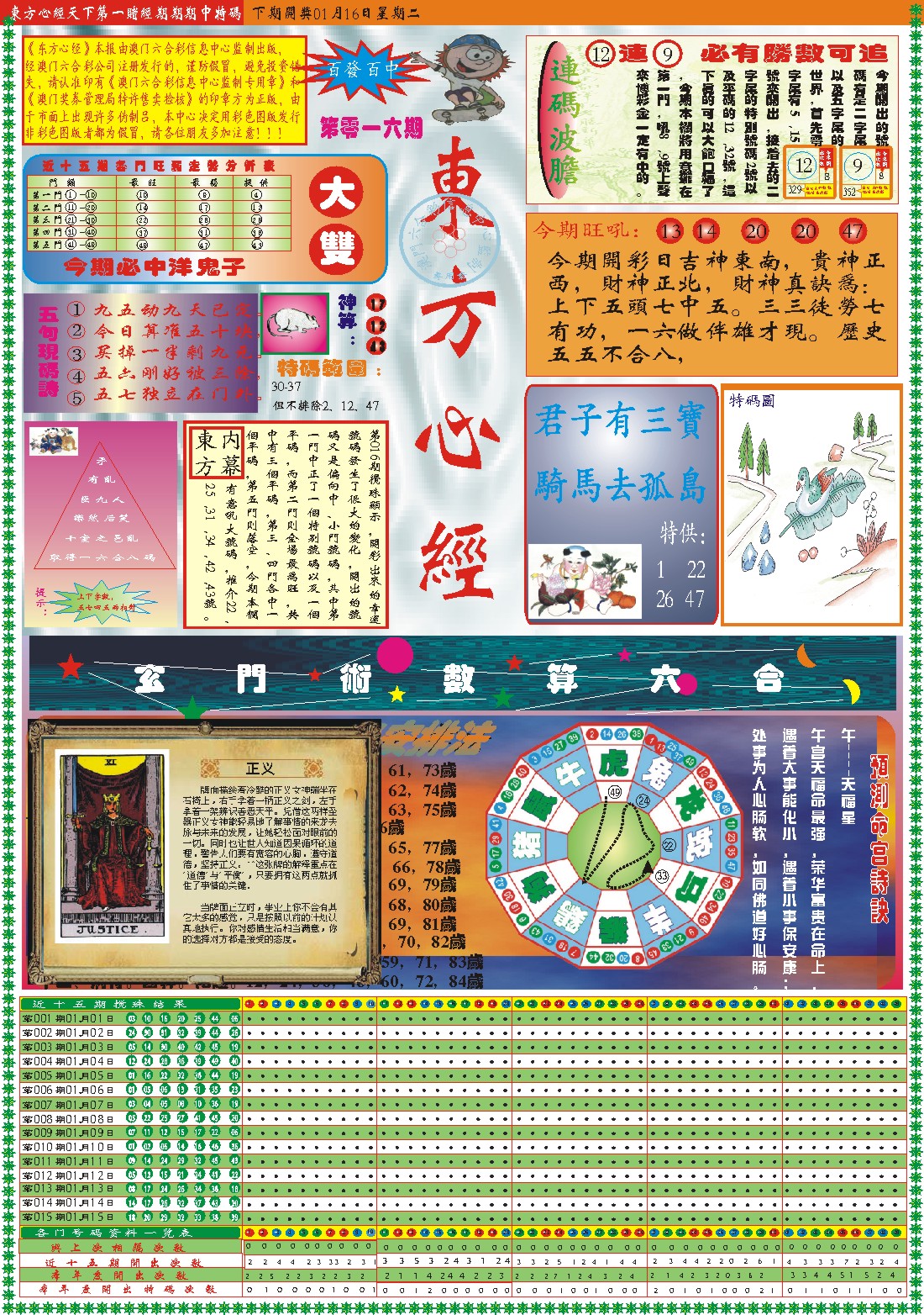 016期东方心经A[图]