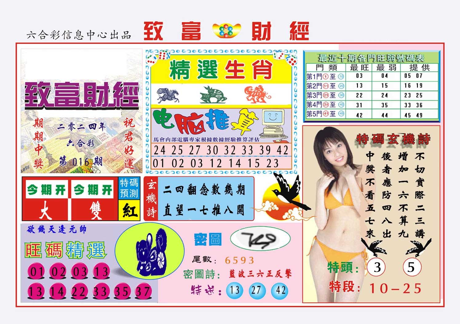 016期致富财经[图]