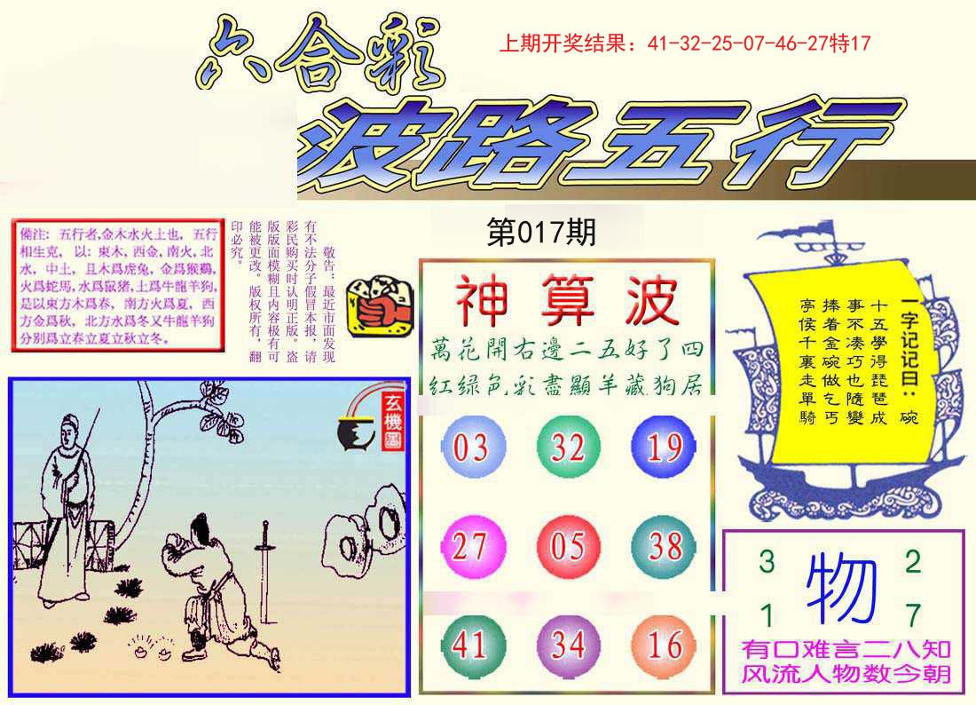 017期波路五行[图]
