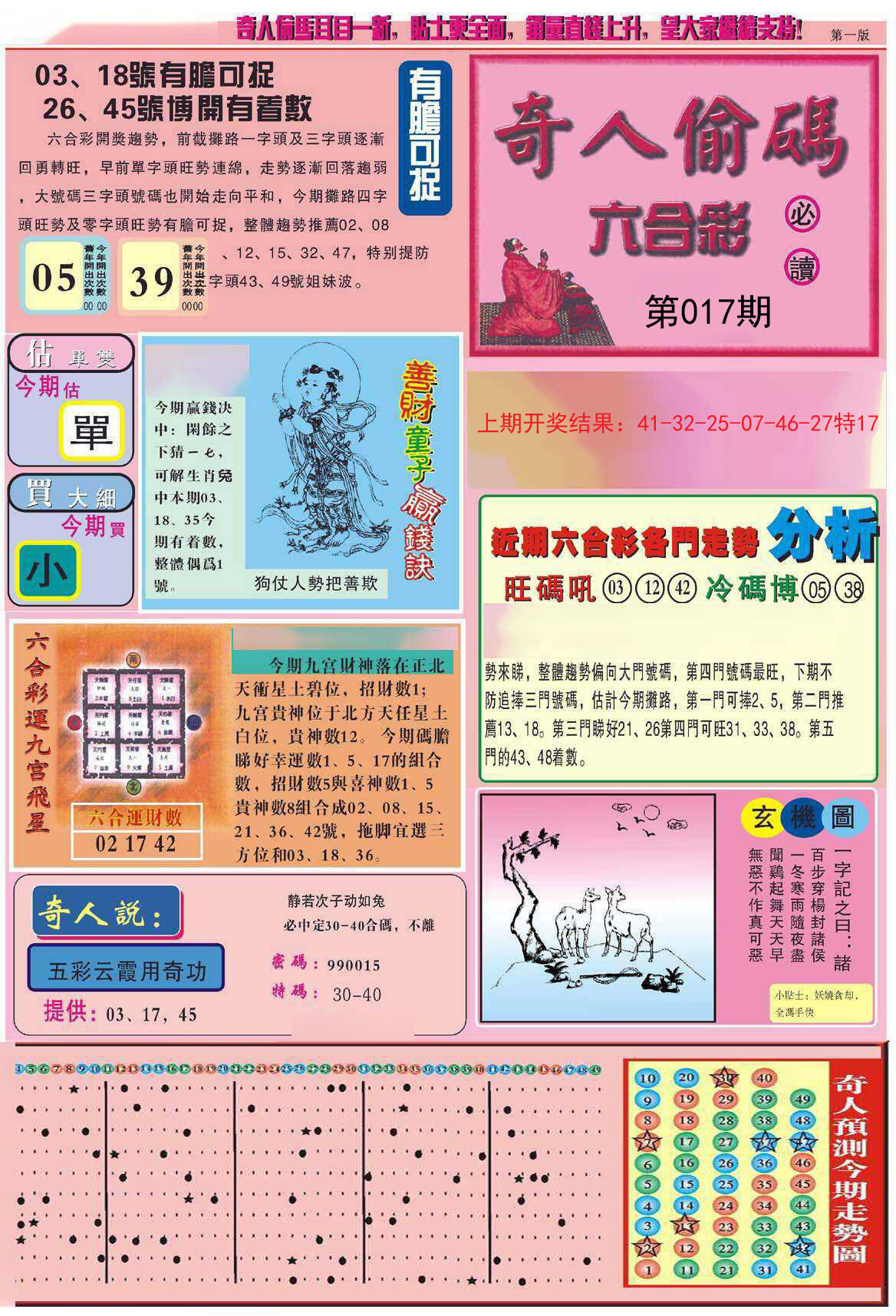 017期老奇人偷码A[图]