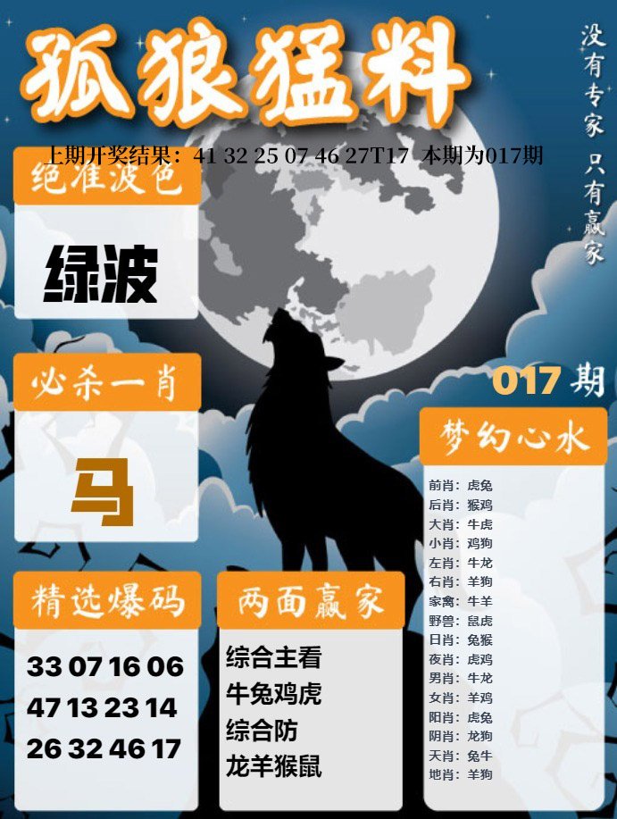 017期孤狼猛料[图]