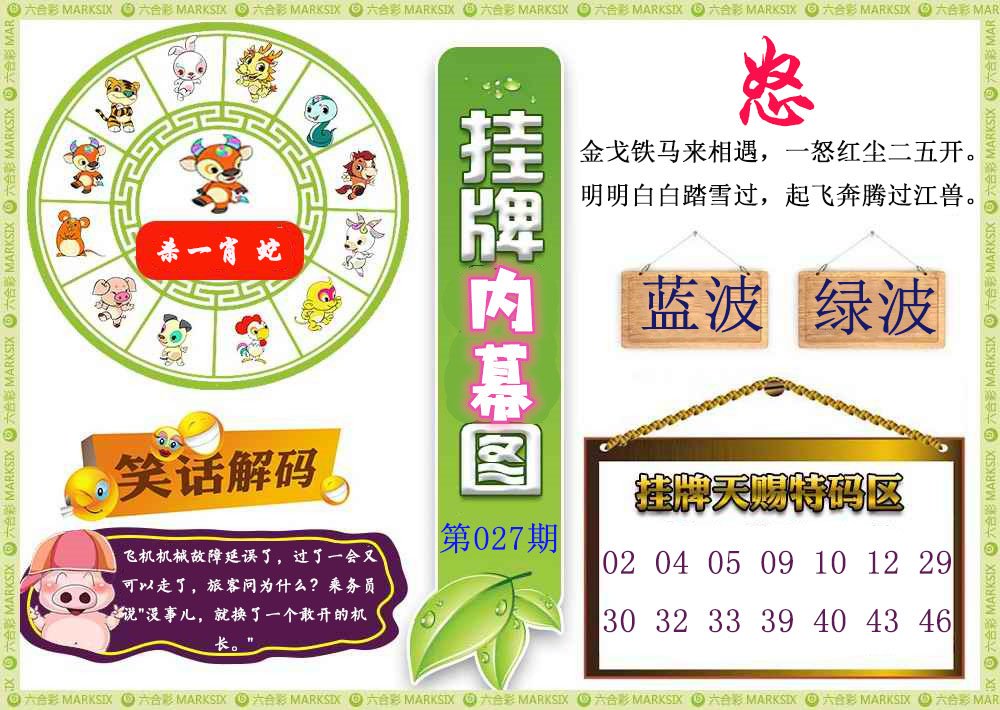 027期挂牌内幕图[图]