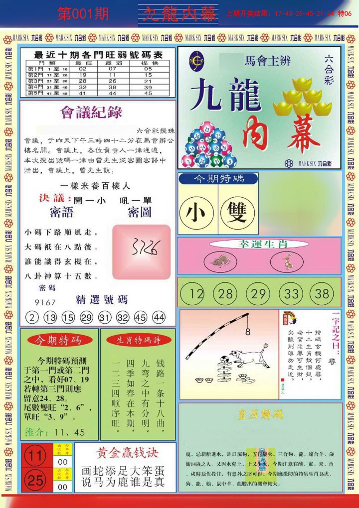 001期九龙内幕A[图]