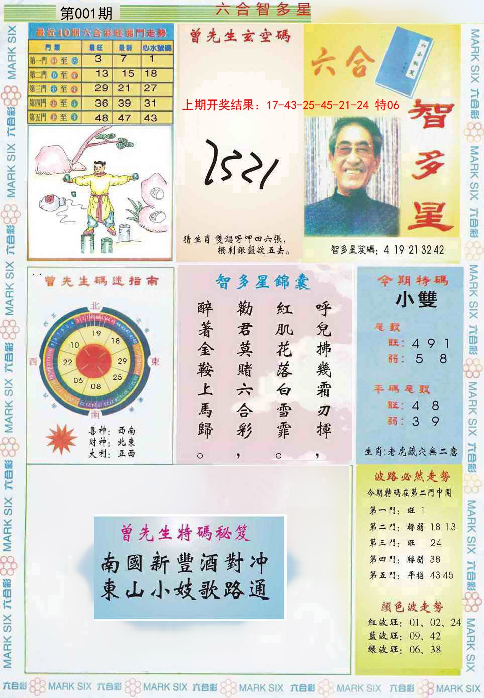 001期六合智多星[图]