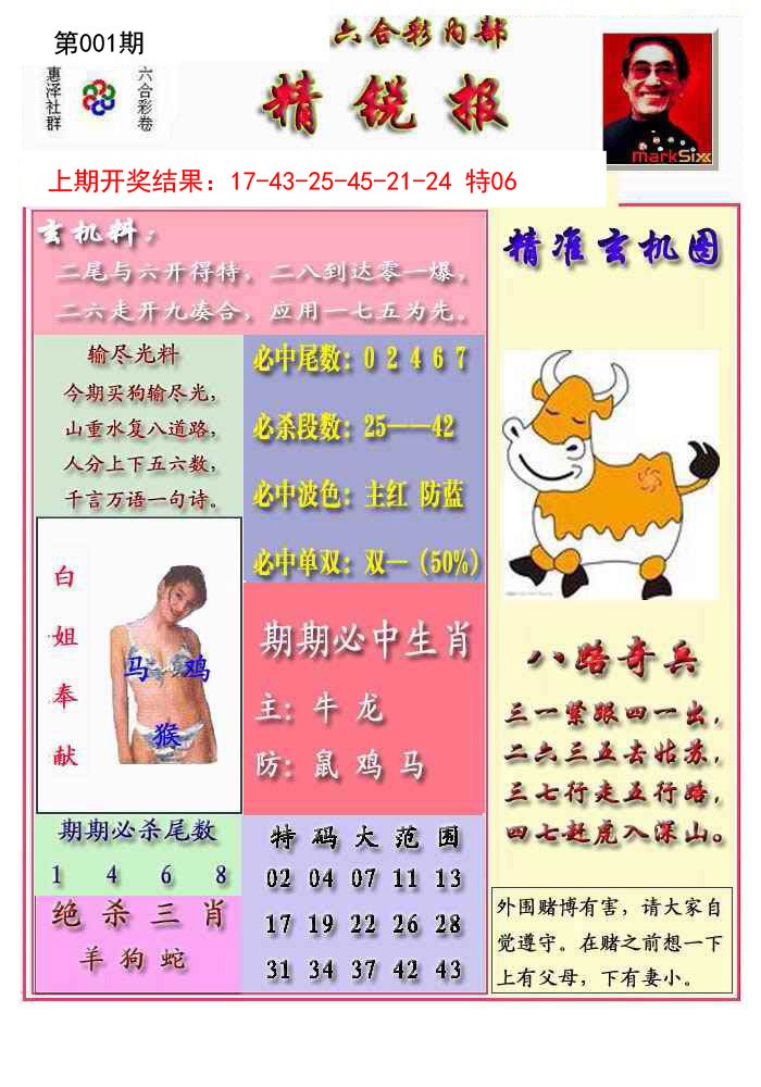 001期精锐报[图]