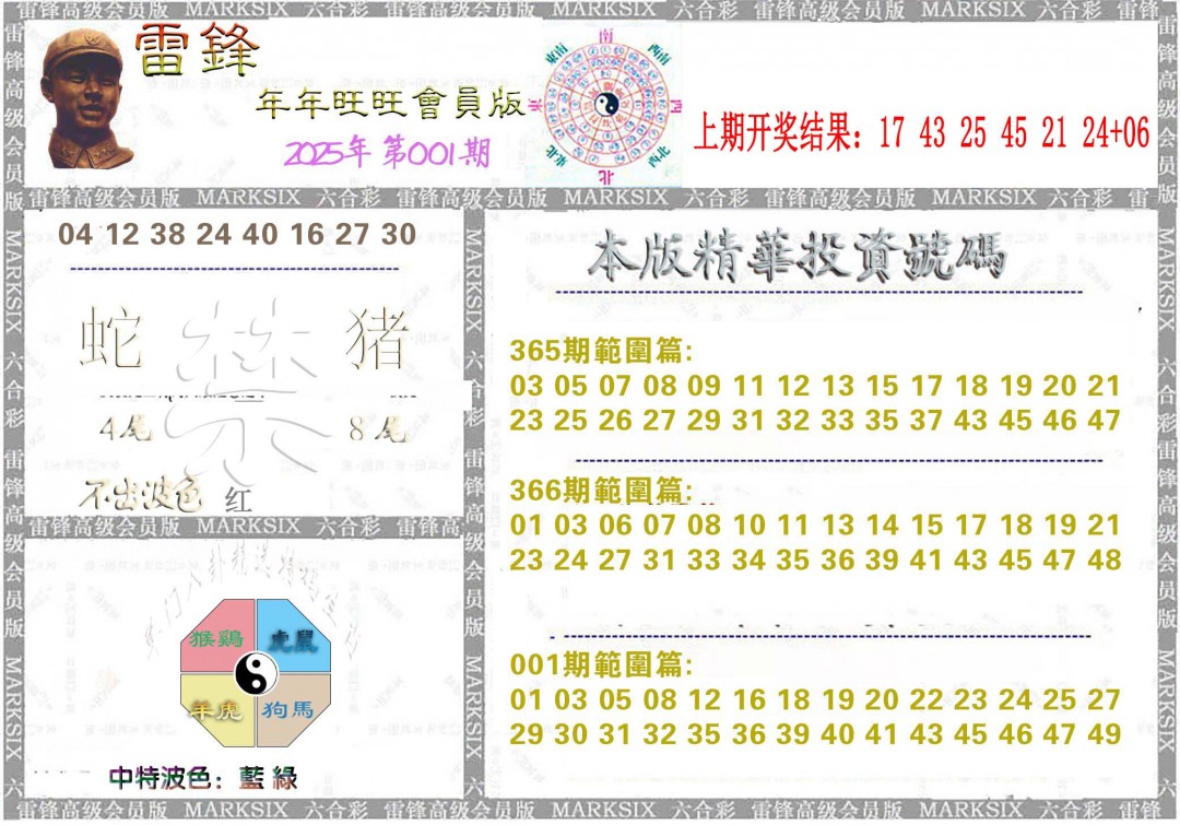 001期雷锋鼠年旺旺版[图]