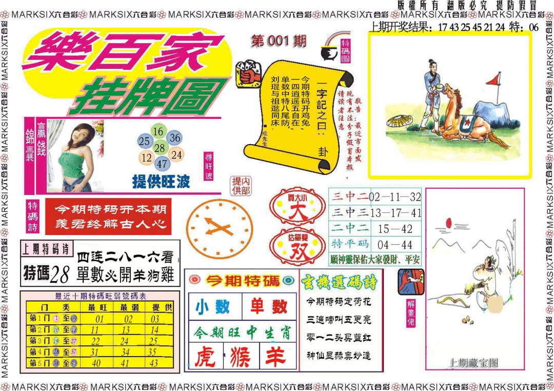 001期乐百家挂牌图[图]