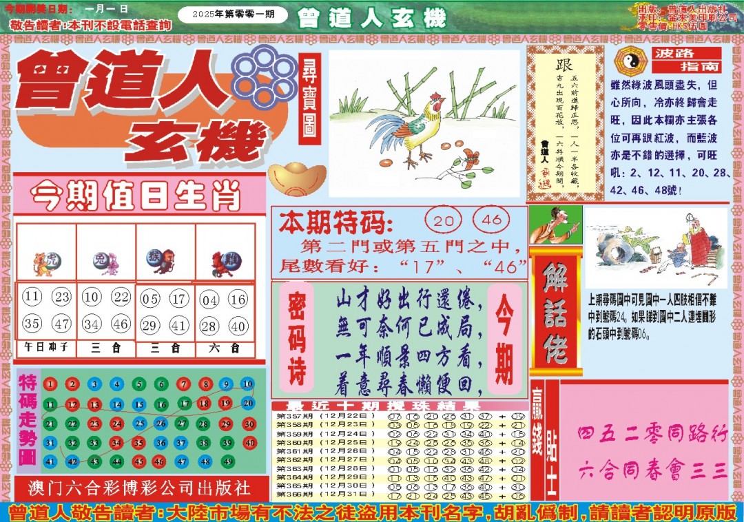 001期曾道人玄机A[图]