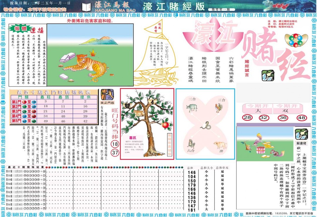 001期濠江赌经A[图]