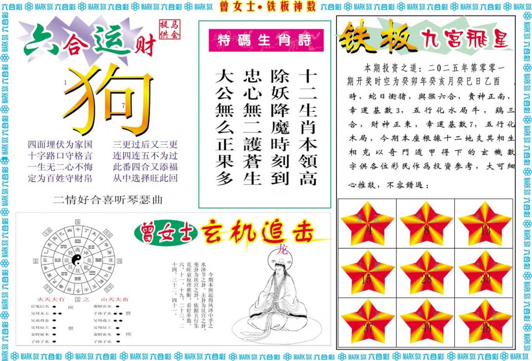 001期曾女士铁板神数B[图]