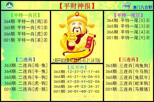 001期平财神[图]