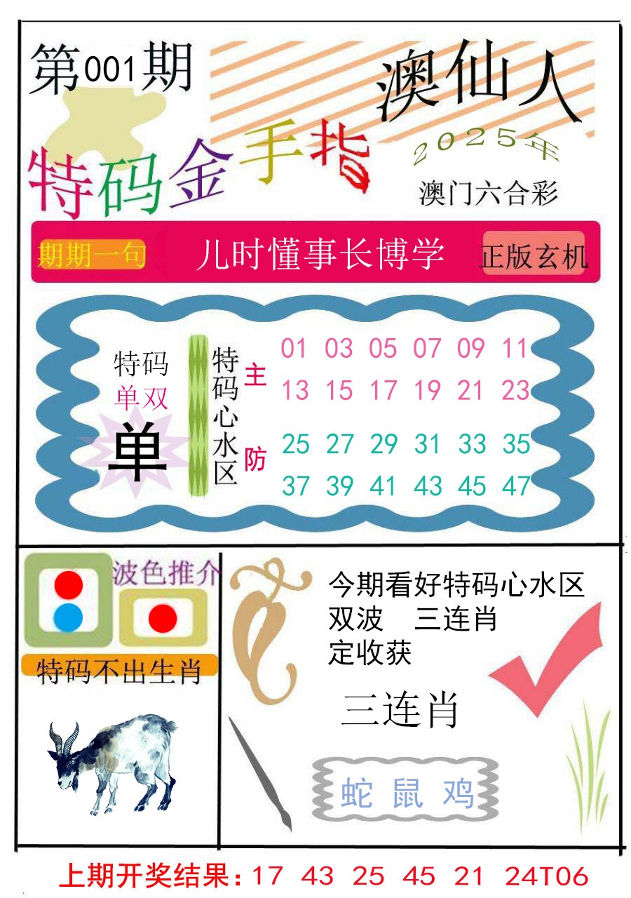 001期特码金手指[图]