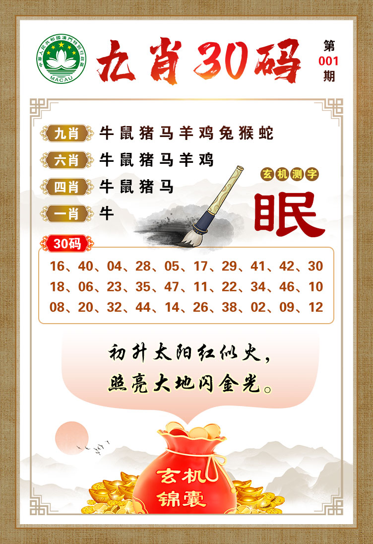 001期九肖30码[图]