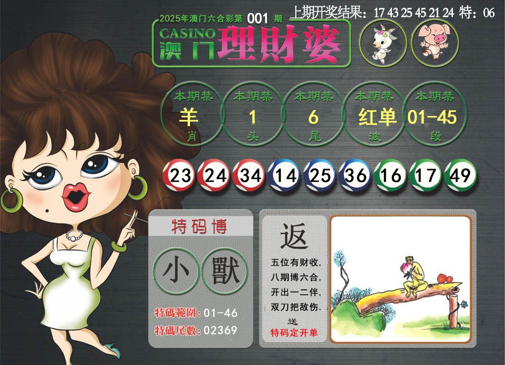 001期澳门理财婆[图]