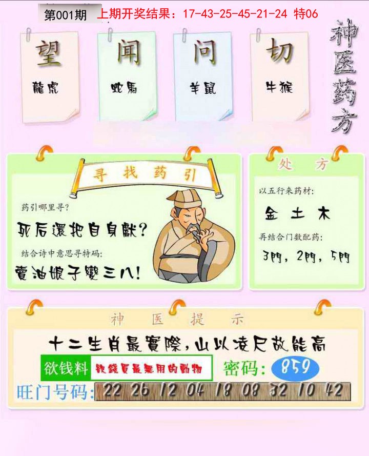 001期神医药方[图]
