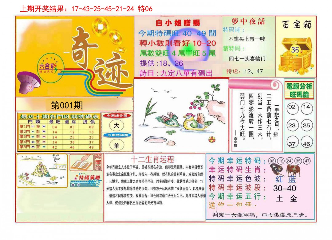 001期九龍奇迹A(推荐)[图]