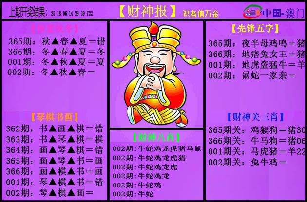 002期紫财神[图]