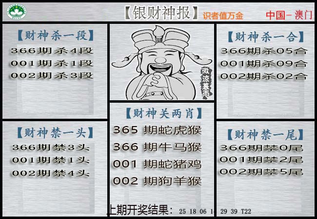 002期银财神[图]