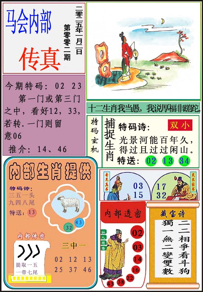 002期马会内部传真[图]