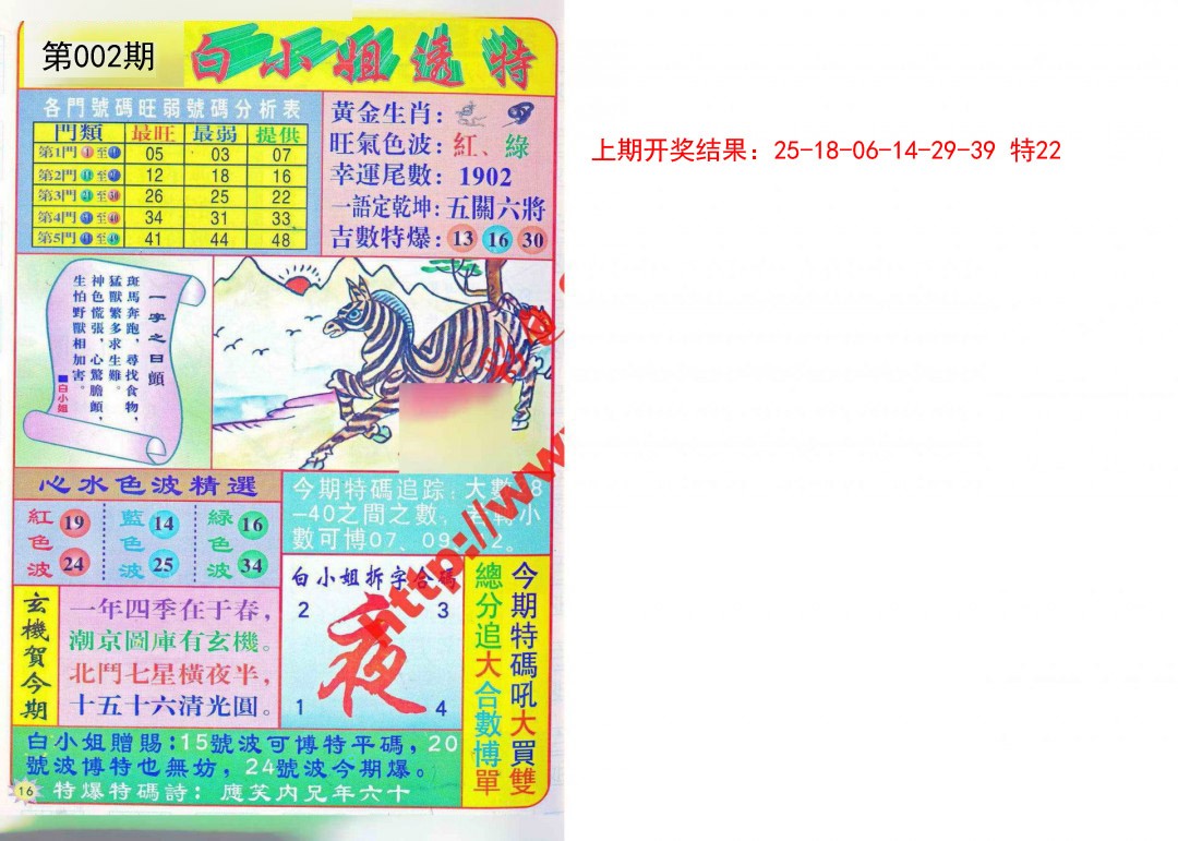 002期白小姐透特[图]