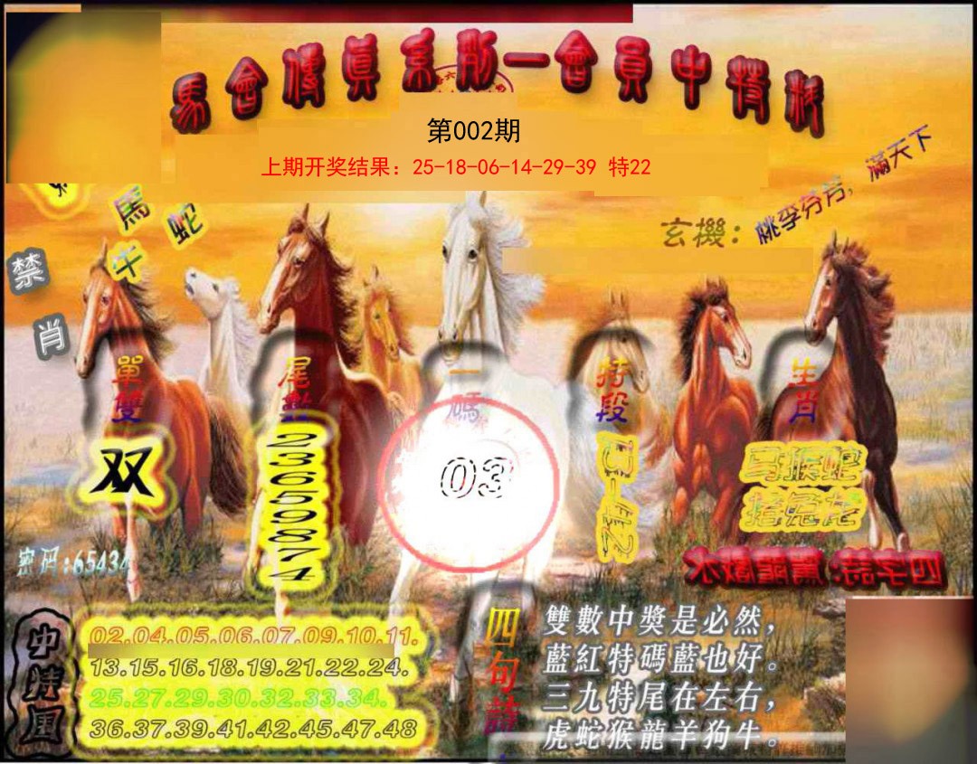 002期马会传真-会员报[图]