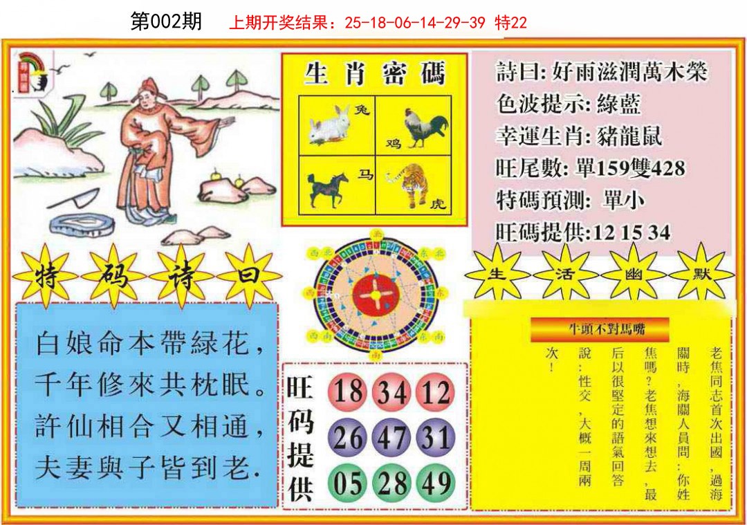 002期台湾八卦解宝图[图]