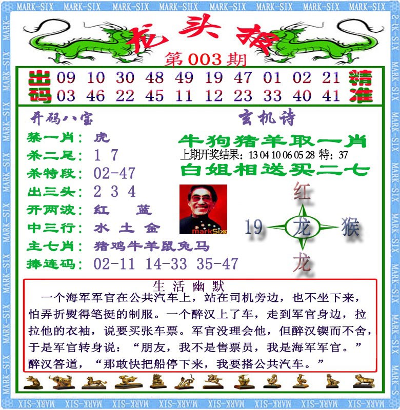 003期龙头报[图]