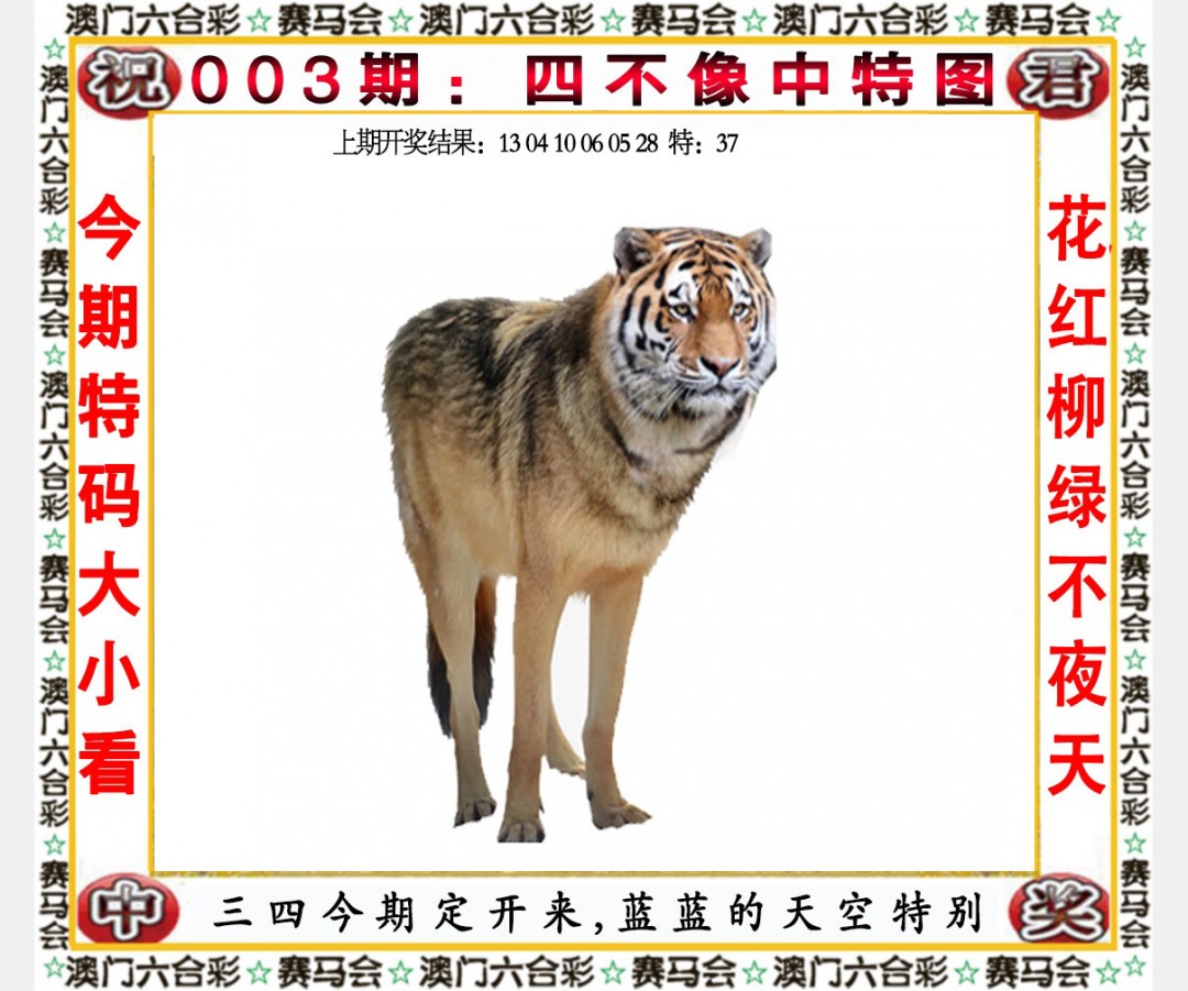 003期四不像中特图[图]