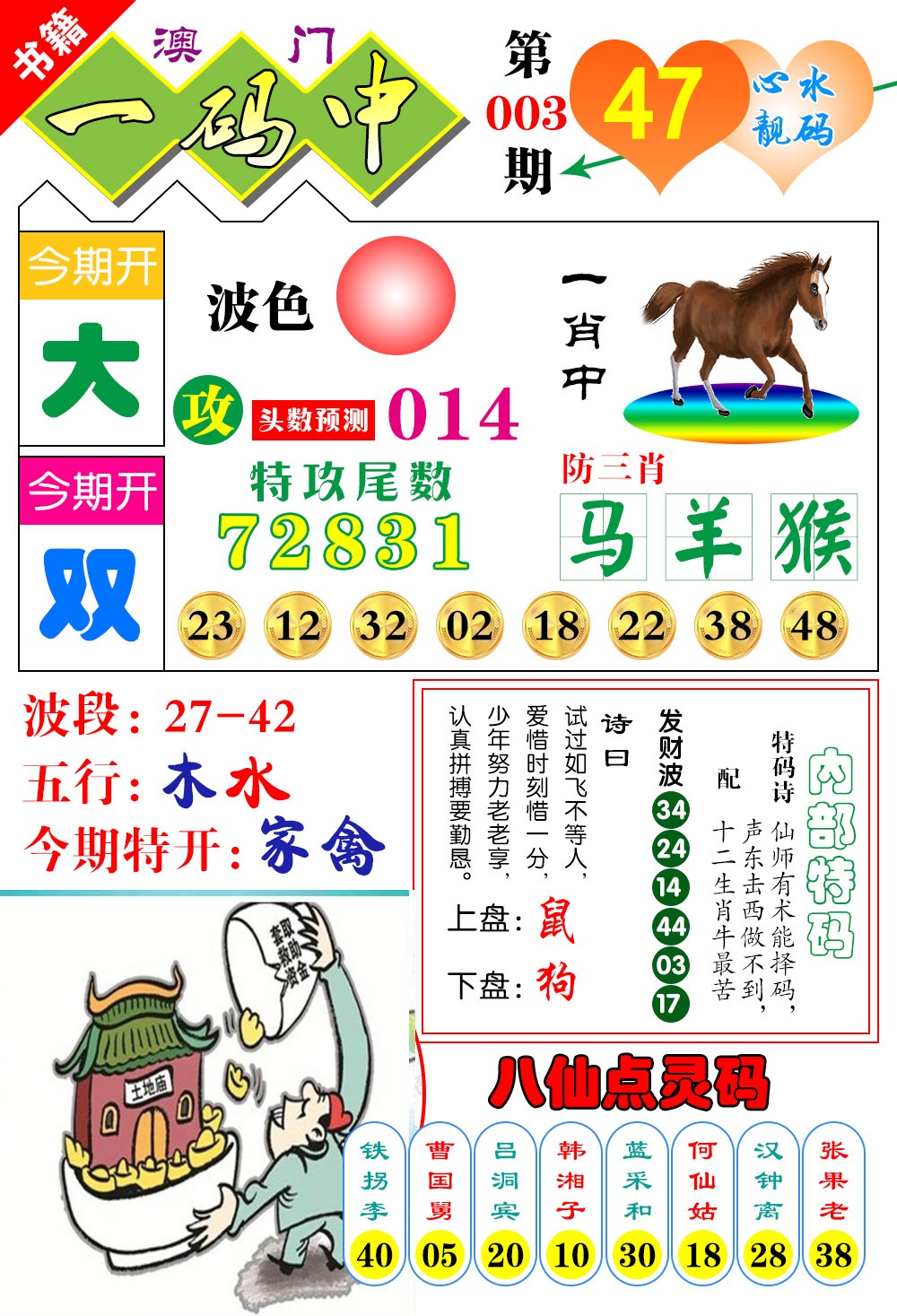 003期澳门发财波[图]