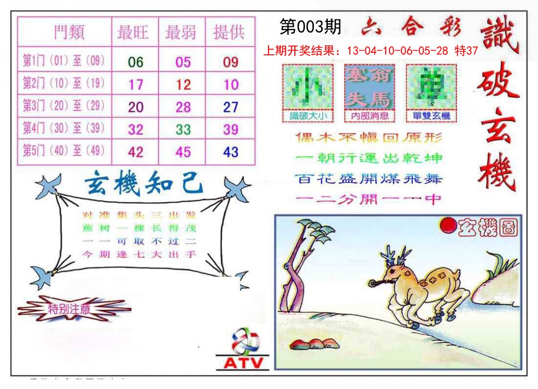 003期识破玄机[图]