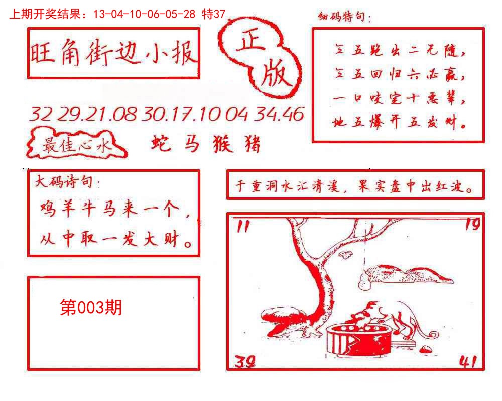 003期旺角街边小报[图]