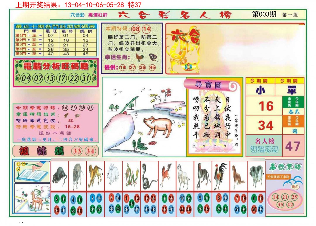 003期名人榜A[图]