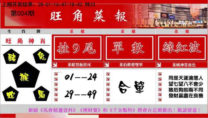 004期旺角菜报[图]