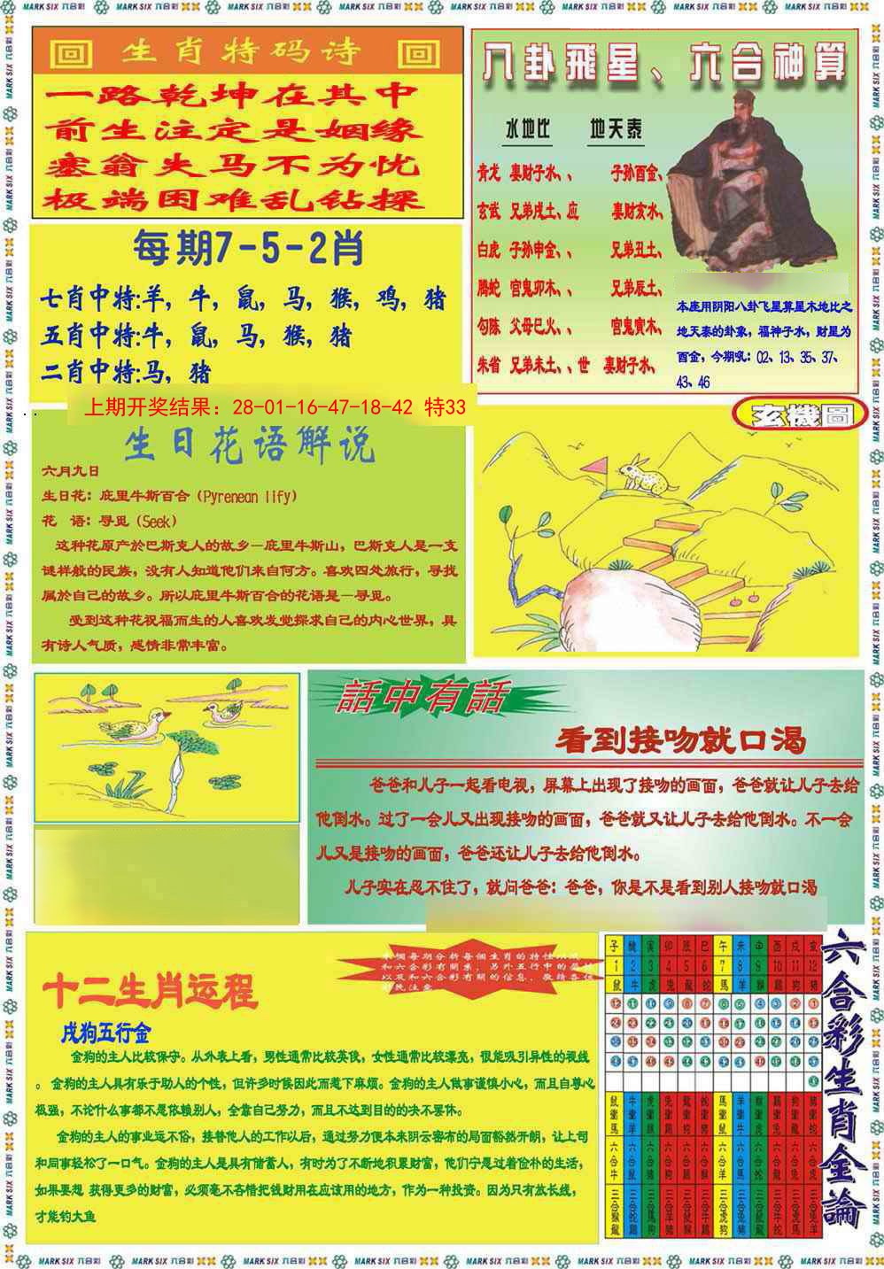 004期九龍马经B(推荐)[图]