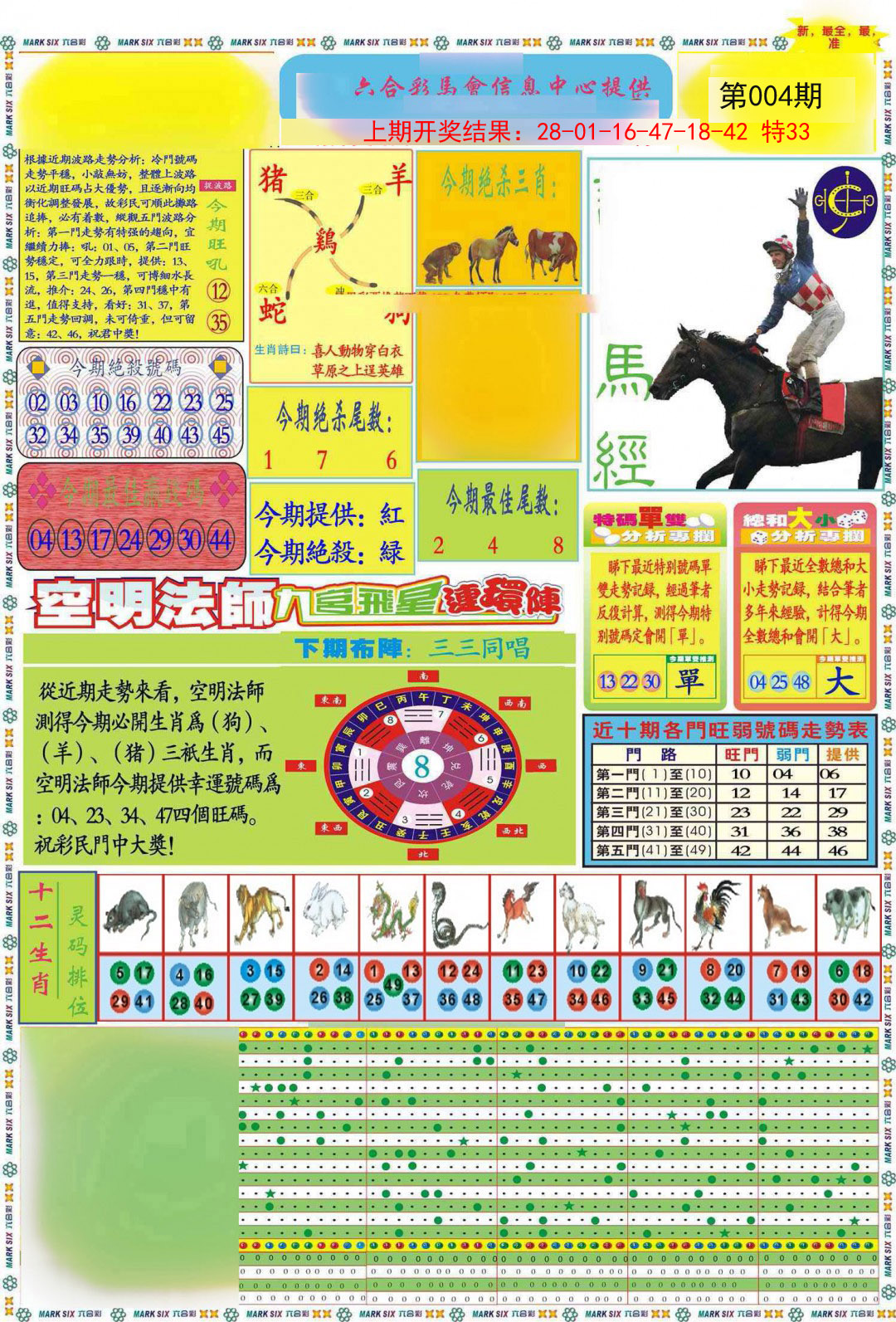 004期九龍马经A(推荐)[图]