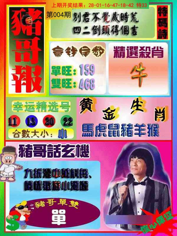 004期猪哥报[图]