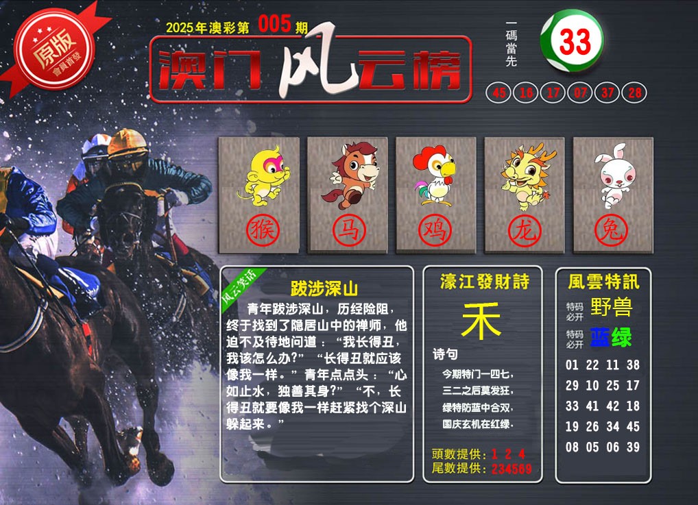 005期澳门风云榜[图]