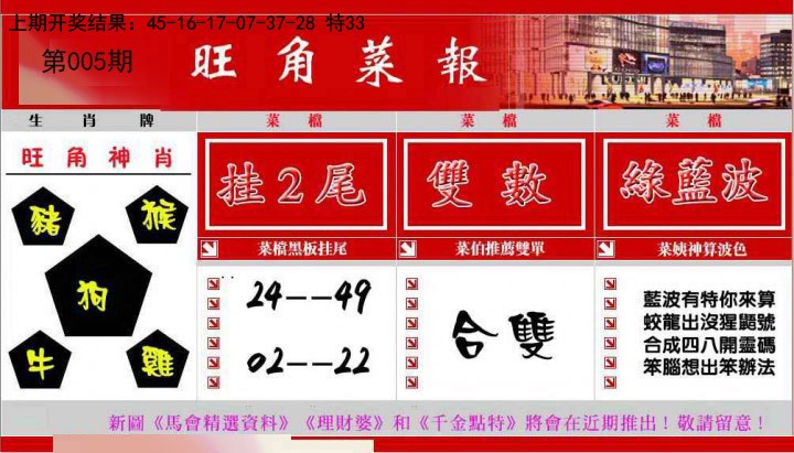 005期旺角菜报[图]