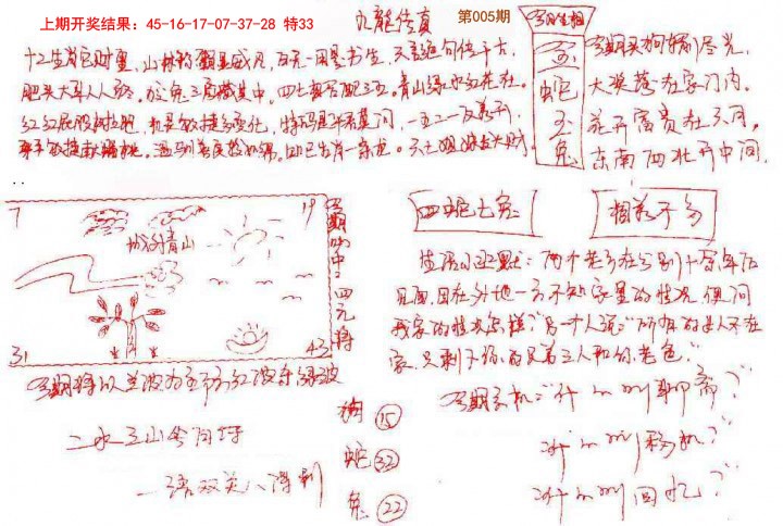 005期手写九龙内幕[图]