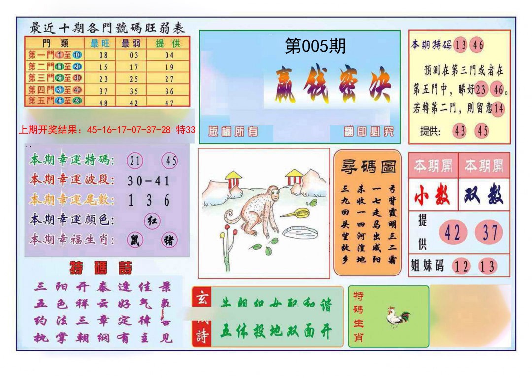 005期九龍赢钱密决(推荐)[图]