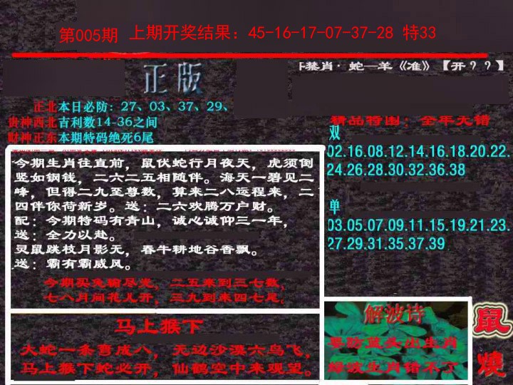 005期新港内幕[图]