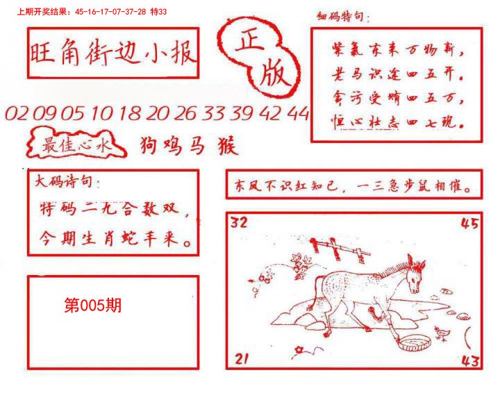 005期旺角街边小报[图]
