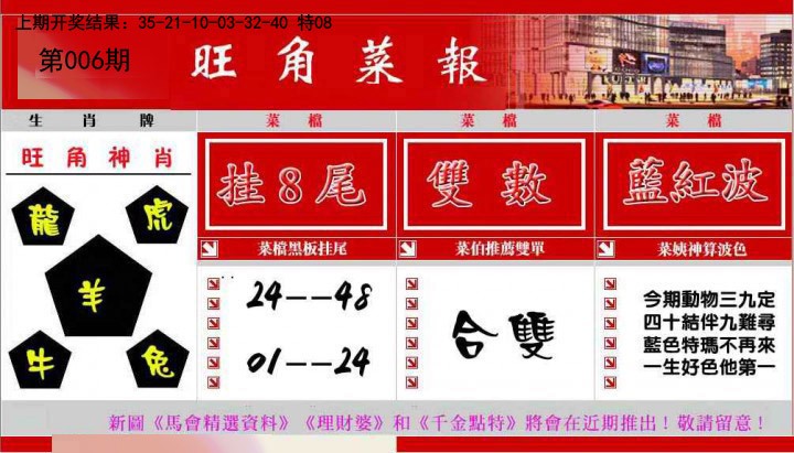 006期旺角菜报[图]