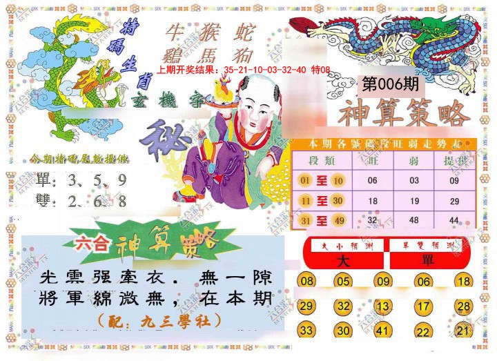 006期神算策略[图]