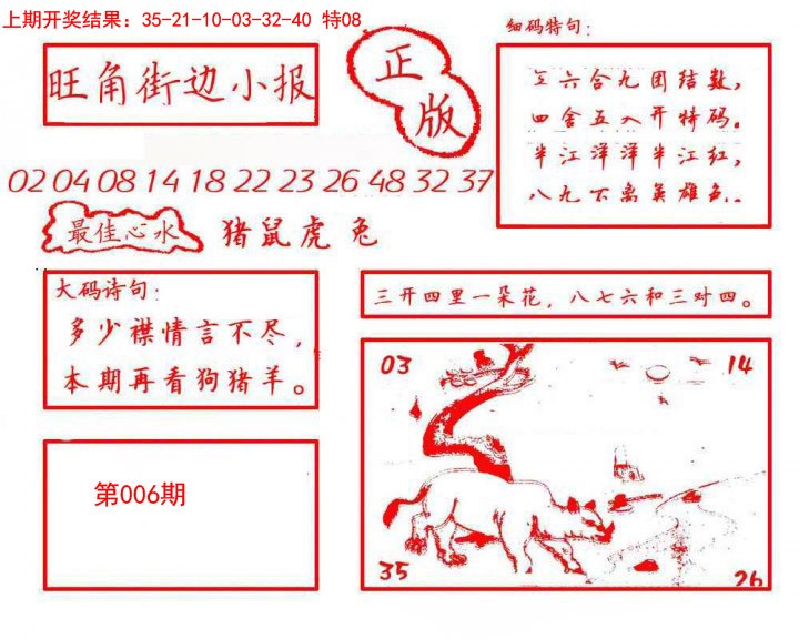 006期旺角街边小报[图]