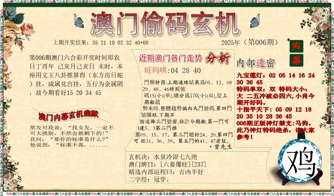 006期偷码玄机[图]